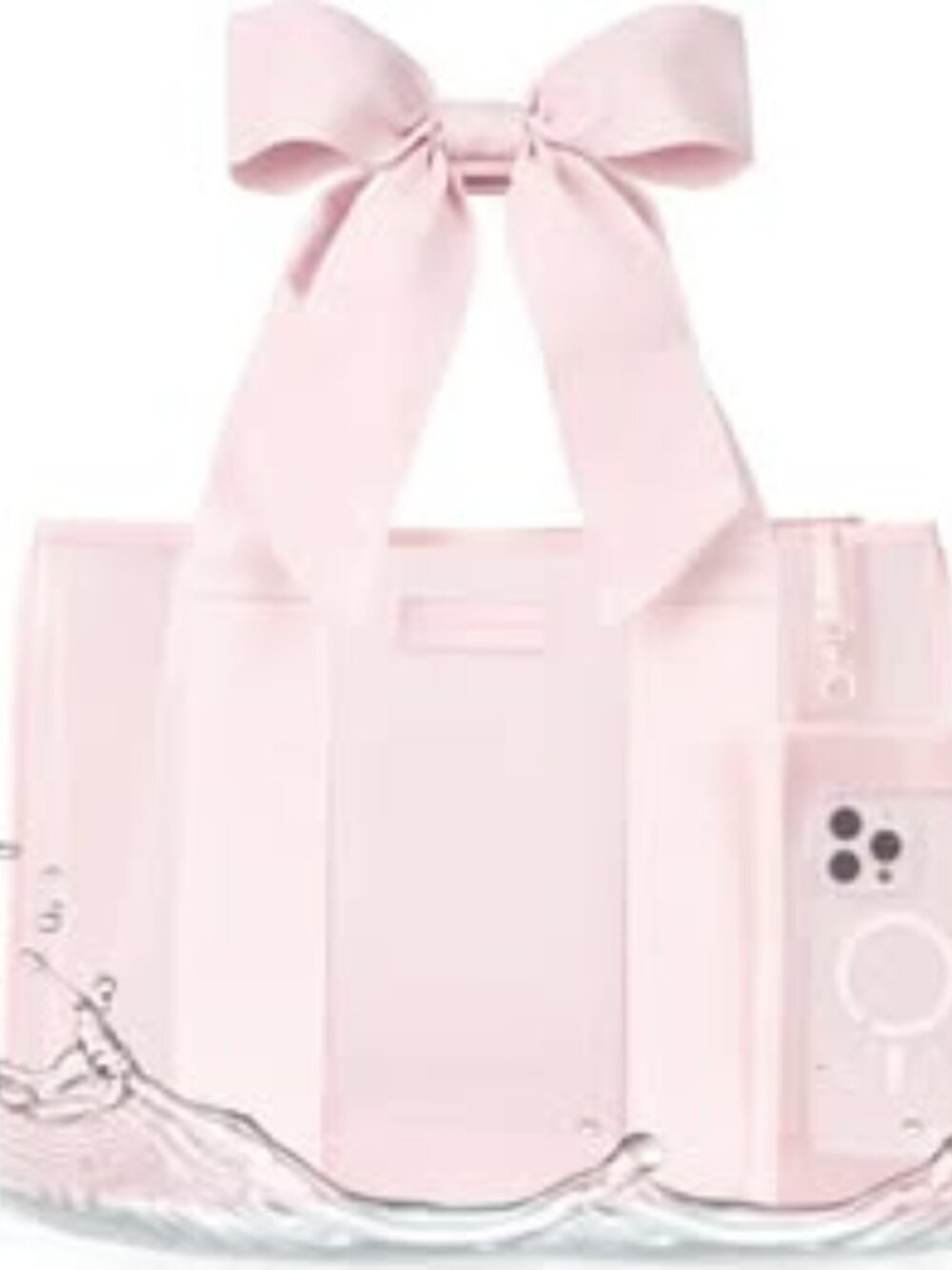 NEW!! Case Mate Jelly Tote Bag - Ballet Pink (7k Wait List)